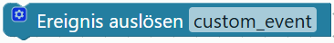 Ereignis auslösen Daten