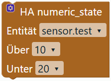 Numeric-state-Auslöser mit einzelnen Eingaben