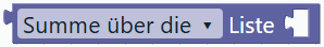 Mathematik über Liste