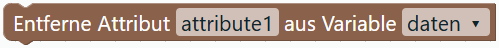 Entferne Attribut aus Variable