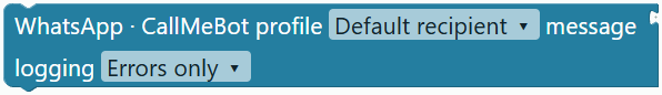 CallMeBot block