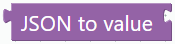 JSON to value