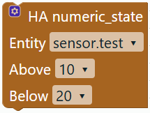 Numeric-state trigger with separate inputs