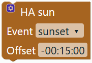 HA sun