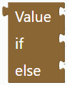 Value if else