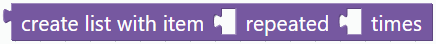 Repeat list item