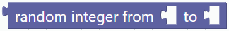 Random integer