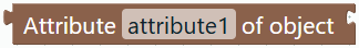 Attribute of object