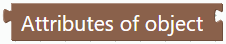 Object attributes