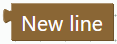 New line as a value