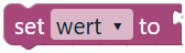 Set variable
