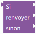 Si renvoyer sinon