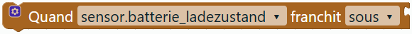Quand … franchit … …