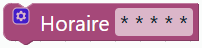 Horaire