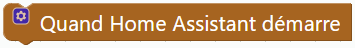 Quand Home Assistant démarre