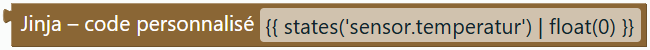 Code personnalisé