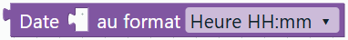 Date … au format …