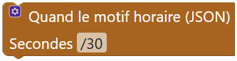 Motif horaire (JSON)