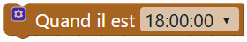 Quand il est …