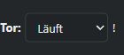 Bool Select mit ausgewähltem Zustand Läuft